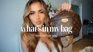 WHAT’S IN MY EVERYDAY BAG - BAG ESSENTIALS YOU NEED!! | Louis Vuitton Bumbag