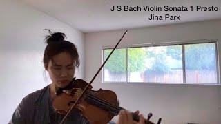 How To Practice My Music: Example, J. S. Bach Sonata 1 Presto