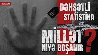 Millət niyə boşanır? (Dəhşətli statistika) l Adil Rəcəbov