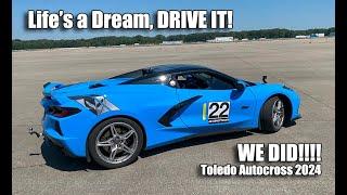 RICK & RYAN TOLEDO C8 CORVETTE AUTOCROSS 2024