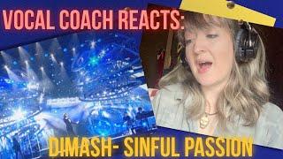 Vocal Coach Reacts to Dimash Sinful Passion