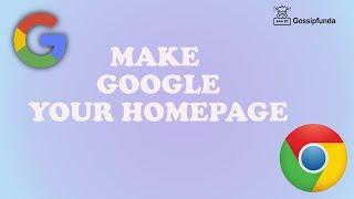 make google my homepage