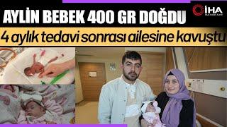 400 Gram Doğan Aylin Bebek Hayata Tutundu