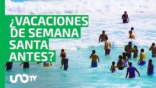 ¿Van a adelantar las vacaciones de Semana Santa?