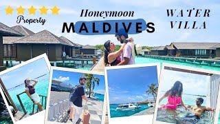 Honeymoon in Maldives  A 5-star Water Villa Adventure 🩵 || Villa Nautica || Paradise Island Resort