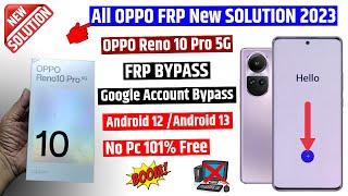 OPPO Reno 10 Pro 5g Frp unlock | All OPPO Mobile Android 12 / 13 Frp Bypass (without pc)