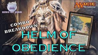 Combo Breakdown: Helm of Obedience | Rest In Peace Combo | MTG Infinite Mill Combo EDH |Legacy Combo