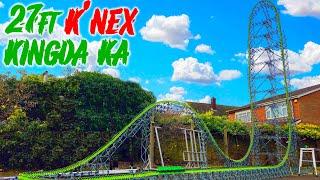 27ft K'nex Kingda Ka Recreation - The World's Tallest Roller Coaster