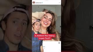 Is @AddisonRae Dating @loganpaulvlogs!?