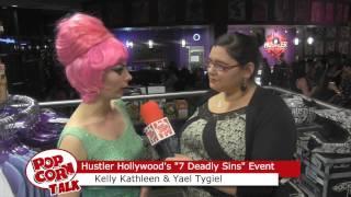 Kelly Kathleen (PinUp Model) @ Hustler's 7 Deadly Sins Event | Popcorn Talk Network