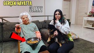 GERÇEK HAYATTA GRANNY ANNEANNE'MİN KURABİYELERİNİ YEDİM ! EYLÜL LAL