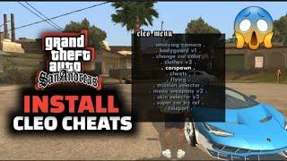 How To Install CLEO CHEAT MENU - GTA SA Android 10/11/12/13/14 #gta #trending #cleomod #viralvideo