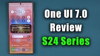 Samsung Galaxy S24 Ultra ONE UI 7.0 Update & Review - BEST NEW FEATURES! 