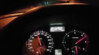 Volvo V50 D5 2.4 Summum acceleration 0-120 kmh Automatic