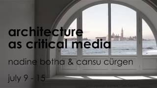 Vardiya 4 - Architecture as Critical Media