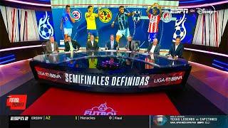 ¡SEMIFINALES DEFINIDAS! Cruz Azul vs América y Rayados vs San Luis, Quienes Llegan Como Favoritos?