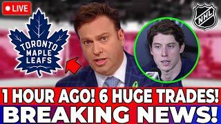 CONFIRMED NOW! LEAFS MAKING 6 BIG TRADE! MARNER LEAVING? TORONTO MAPLE LEAFS NEWS!