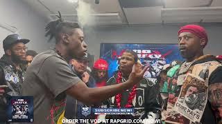 CHESS MAKES TAY ROC SIT DOWN FOR WILDING IN THEIR BATTLE ON DNA NO MERCY CARD