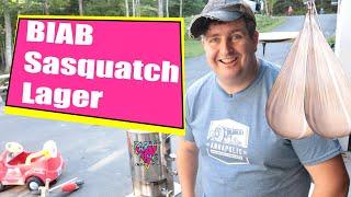 Brew In a Bag Sasquatch Lager | Grain to Glass | 1st BIAB