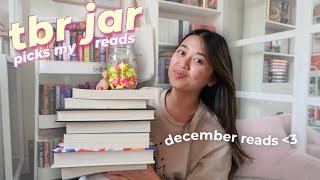 *TBR JAR* chooses my December reads ️