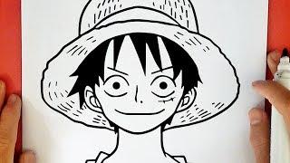 COMO DESENHAR O LUFFY