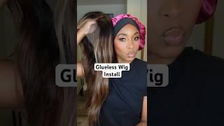 Glueless Wig Install | #wig #wiginstall #wiginstallation #wigs #wigreview