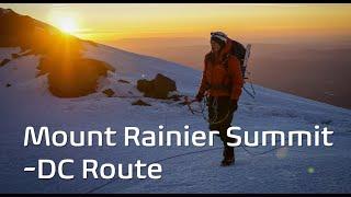 Mt. Rainier Summit, Disappointment Cleaver route