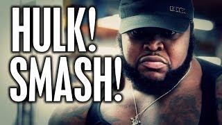 HULK SMASH!  CT FLETCHER INTRODUCES "DA HULK"