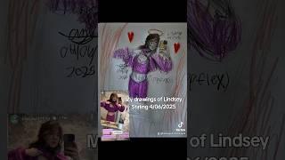 My drawings of @lindseystirlingon 04/06/2025