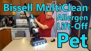 New 2023 Bissell MultiClean Allergen Lift Off Pet 2998 First Look