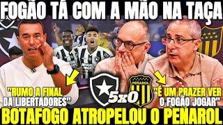 PÓS JOGO! MÍDIA RASGOU ELOGIOS A GOLEADA DO BOTAFOGO FOGÃO TÁ COM A MÃO NA TAÇA NOTICIAS DO BOTAFOGO