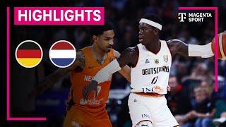 Deutschland - Niederlande | Basketball-Testspiel | MAGENTA SPORT