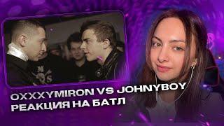 Реакция на Versus Battle Oxxxymiron vs. Johnyboy