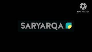 SARYARQA Canal de TV Presents Logo com DAT