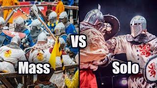 Mass fights VS Duels | Teamwork and individualism