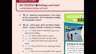 English Plus 7 unit 2 Holidays and Travel p30 ex1