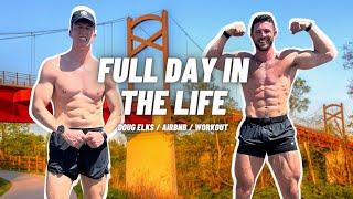 FULL DAY IN THE LIFE (Doug Elks, AirBnb Updates, Workout, and Run)! | Daily Vlog