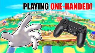 Playing Smash with ONE HAND! Can I Win??