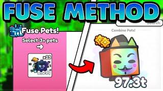 The BEST HACKER FUSE METHOD Is INSANE In PET SIMULATOR 99!