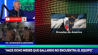 Bombazo, River hace 8 Meses que No Encuentra El Equipo, Gallardo es un Desastre