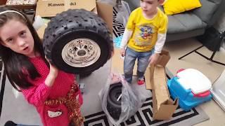 Ride on Kawasaki Quad Bike Kids Ride On Power Wheels