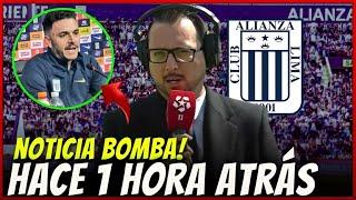 URGENTE! ALIANZA LIMA NO PIERDE TIEMPO! REFUERZO DE LUJO! ALIANZA LIMA NOTÍCIAS