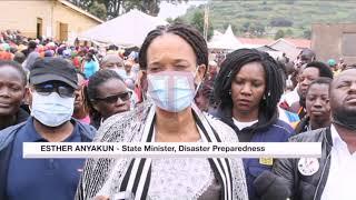Minister Anyakun flags off 879 Congolese refugees to Nakivale settlement