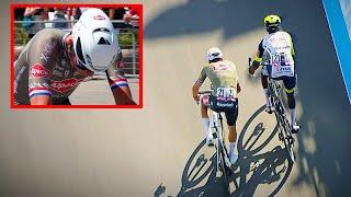 Biniam Girmay and Mathieu van der Poel EPIC BATTLE in the Giro d'Italia 2022