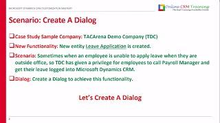Microsoft Dynamics CRM Dialogs - How to Create Dialogs | Dialogs with Microsoft Dynamics CRM