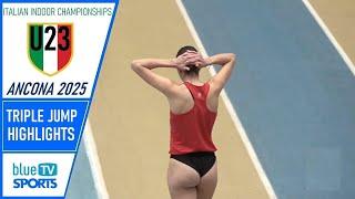 Triple Jump • Italian Indoor Championships U23