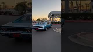 1968 Dodge Charger RT Hemi Leaving Pavilions Rock and Roll Car Show #pavilions #mopar