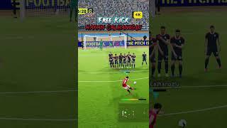FREE KICK by Hakan Calhanoglu #efootballfreekick #efootball2024