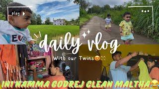 ಎನ್ನಲ ಅಪೂರ್ವನಲ Full Godrej ಕ್ಲೀನಿಂಗ್  ||Our full Wardrobe setup #dailyvlog #tulu