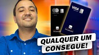 QUALQUER UM CONSEGUE, VISA INFINITE E MASTERCARD BLACK ITAÚ COM ZERO ANUIDADE.